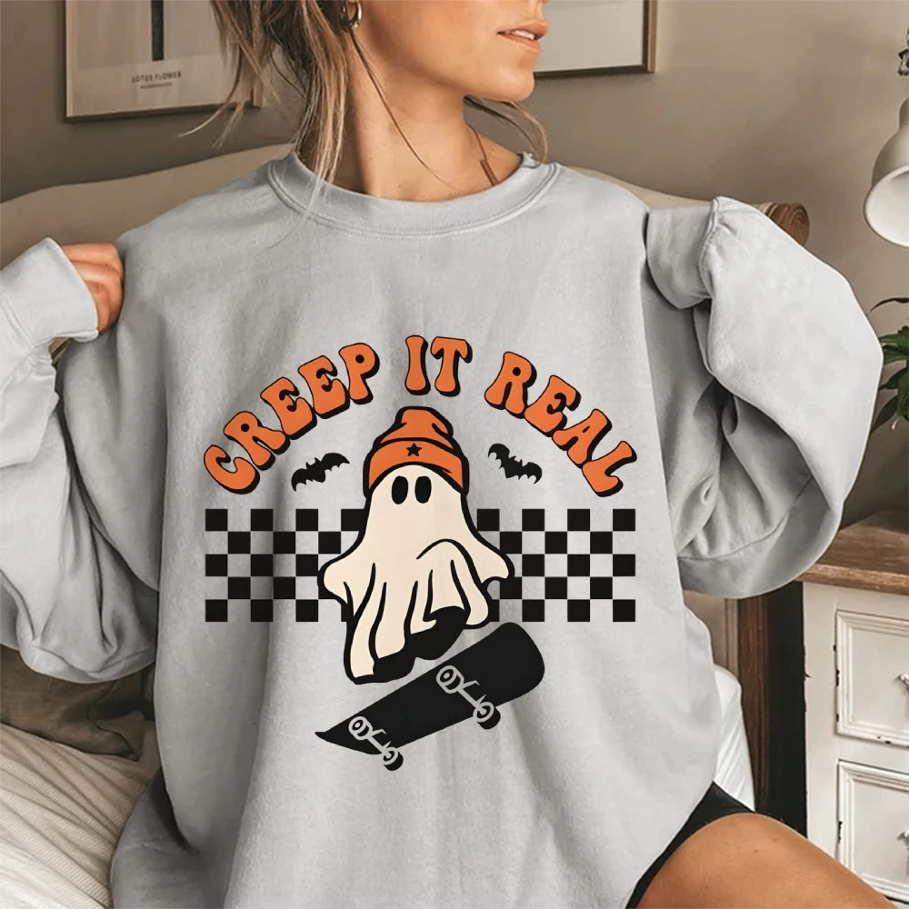 Creep It Real Ghost Sweatshirt